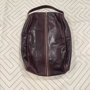 LEN Lifestyle Leather Shoe Bag